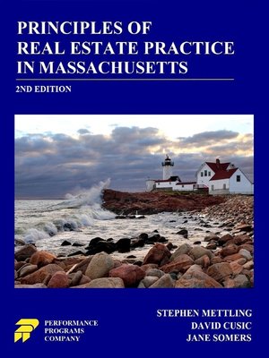 cover image of Principles of Real Estate Practice in Massachusetts